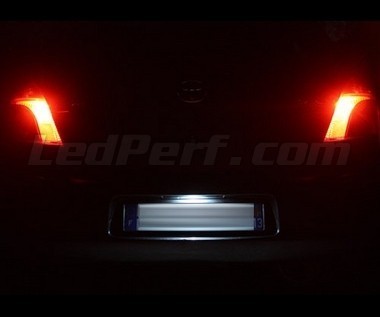 2x Toyota Yaris Verso lumineux LED Blanc XENON SUPERLUX plaque minéralogique ampoules