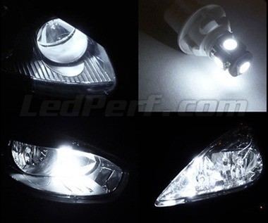 Honda CRV 3 CR-V 3 2 Ampoules LED Blanc Plaque d'immatriculation anti erreur ODB 