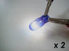 Ampoule T10 W5W Halogene Blue vision Xenon effect Led