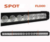 Barre LED CREE 160W 11600 Lumens Pour Voiture De Rallye - 4X4 - SSV Spot VS Flood