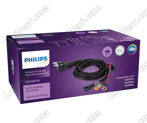 Faisceau de câbles avec relais Philips Ultinon Drive UD1001W  - 1 Connecteur DT 3 Pin