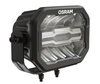 Vue arrière du Phare addtionnel LED Osram LEDriving® CUBE MX240-CB et ailettes de refroidissement.