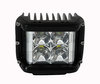 Phare Additionnel LED Rectangulaire 40W CREE Pour 4X4 - Quad - SSV Longue Portée
