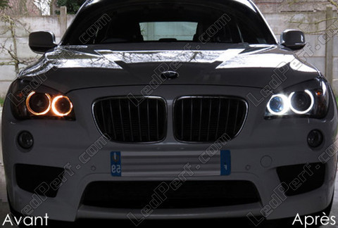 Led Angel Eyes BMW X1 E84 Tuning