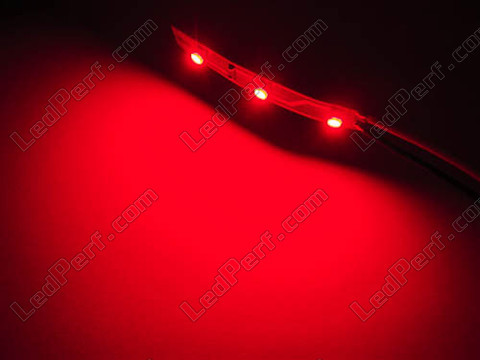 Flexible LED-Streifen smd secable rot
