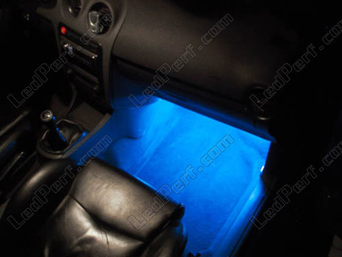 Bodenfüße LED-Leiste Blau wasserdicht wasserdicht 60 cm