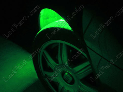 Schutzblech LED-Streifen grün wasserdicht wasserdicht 60 cm