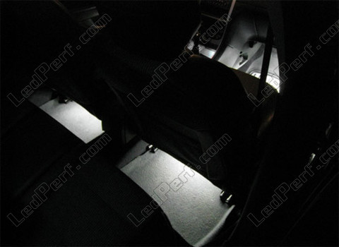 Bodenfüße LED-Leiste weiß wasserdicht wasserdicht 30 cm Peugeot 307