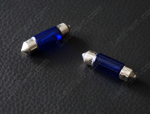 Lampe 37 mm C5W Halogen Blue Vision Xenon Effekt