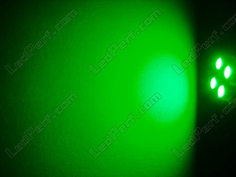 LED-Lampe BAX9S H6W Efficacity grün