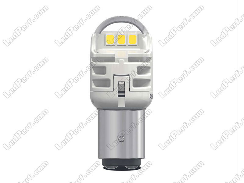2x LED-Lampen Philips P21/5W Ultinon PRO6000 - Weiß 6000K - BAY15D
