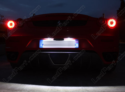 Led Plaque Immatriculation Ferrari F430