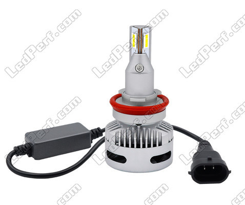 Anschluss- und Anti-Fehler-Box mit H10-LED-Lampen für Linsenscheinwerfer.