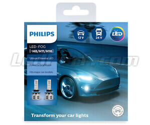 LED-Lampen-Kit H16 PHILIPS Ultinon Essential LED - 11366UE2X2