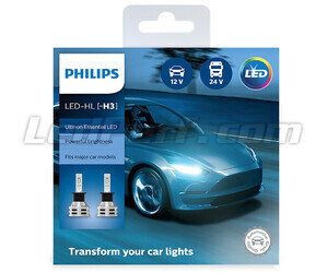 LED-Lampen-Kit H3 PHILIPS Ultinon Essential LED - 11336UE2X2