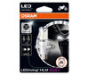 Verpackung Frontansicht der H4 LED Osram Easy Motorradlampen