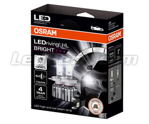 Verpackung H4 LED Birnen Osram LEDriving HL Bright - 64193DWBRT-2HFB
