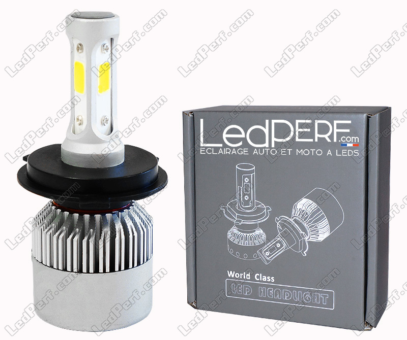 H4 Bi LED-Lampe belüftete speziell für Motorräder und Roller -  All-In-One-Technologie