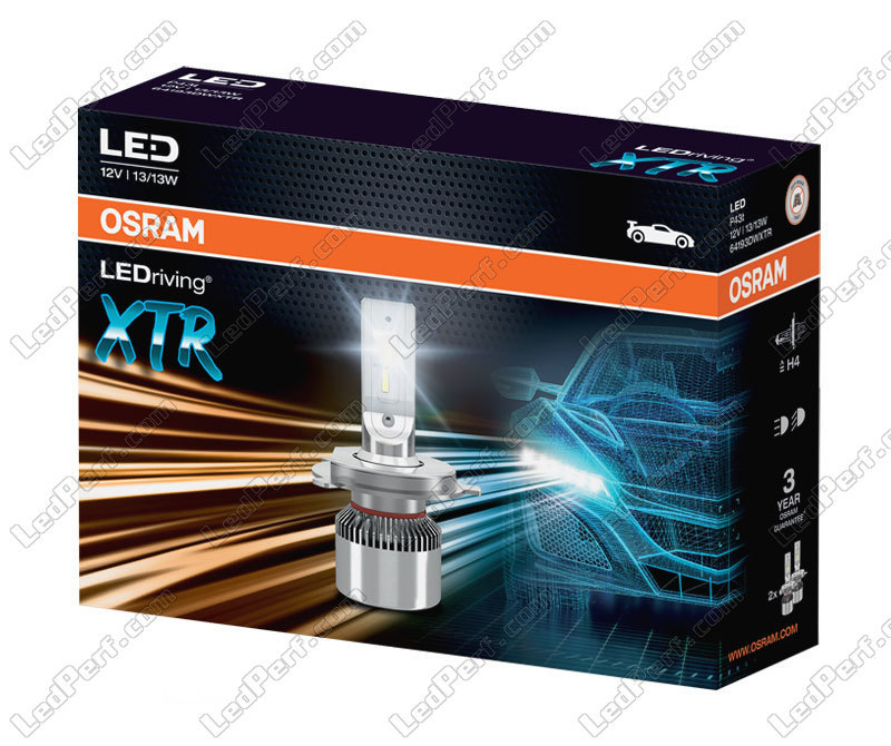 Set aus 2 LED-Lampen H4 Osram LEDriving XTR 6000K - 64193DWXTR