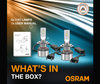 Inhalt von LED-SET H7 Osram LEDriving® XTR-Lampen und Informationsheft4