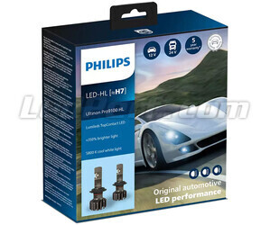 H7 LED-Lampen-Kit PHILIPS Ultinon Pro9100 +350% 5800K - LUM11972U91X2