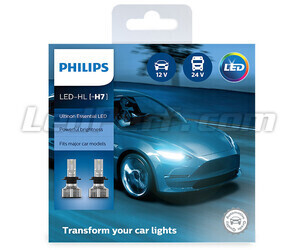 LED-Lampen-Kit H7 PHILIPS Ultinon Essential LED - 11972UE2X2