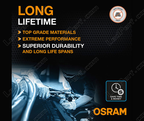 Lebensdauer von LED-Lampen H7 Osram LEDriving® XTR 6000K - 64210DWXTR