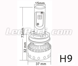 Mini Led H9 Hochleistungs-LED Tuning
