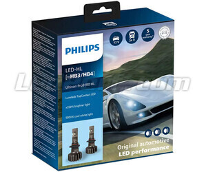 HB4 LED-Lampen-Kit PHILIPS Ultinon Pro9100 +350% 5800K - LUM11005U91X2