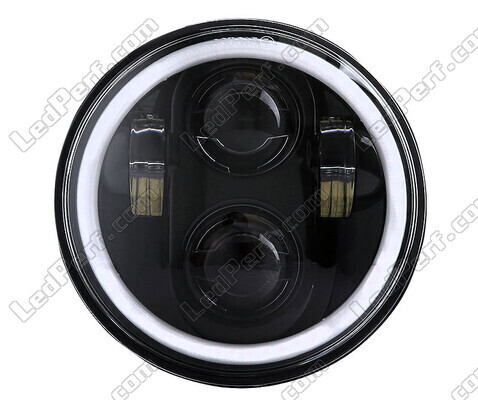 Optisch Motorrad Voll-LED schwarz für runde Scheinwerfer 5.75 Zoll - Typ 4