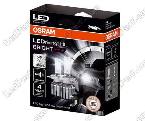 Packaging ampoules H4 LED Osram LEDriving HL Bright - 64193DWBRT-2HFB
