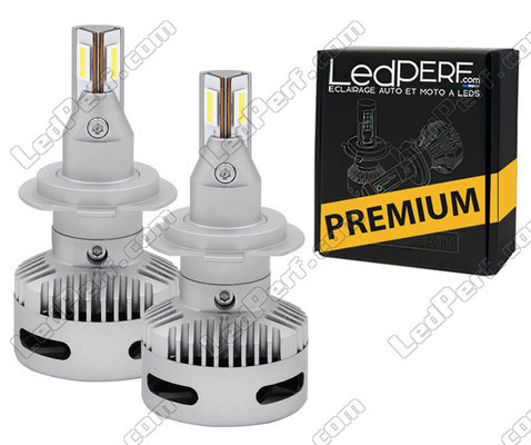 Ampoules H7 LED pour voiture avec phares lenticulaires.