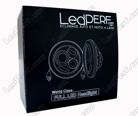 Optique Moto Full LED Noir Pour Phare Rond De 5.75 Pouces - Type 3 Emballage