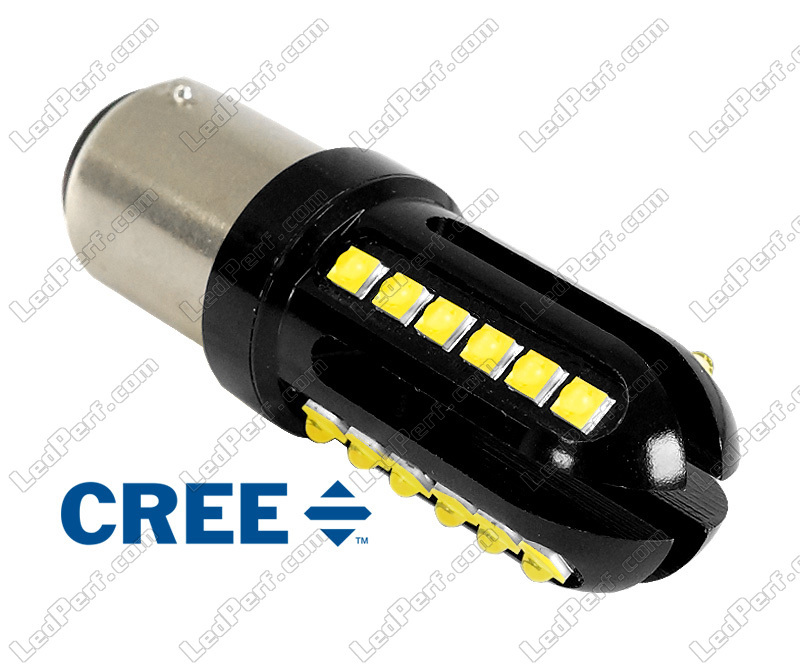 Ampoule LED P21/5W Ultimate Ultra Puissante - 24 Leds CREE