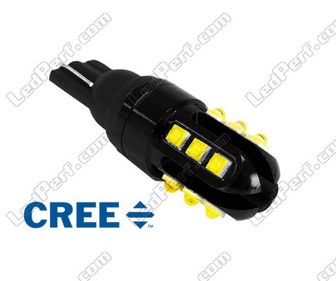 Ampoule W5W LED T10 Ultimate Ultra Puissante - 12 Leds CREE - Anti erreur ODB