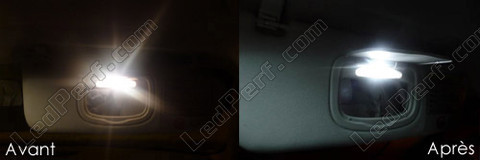 LED-Spiegel für den Sonnenschutz Alfa Romeo Brera