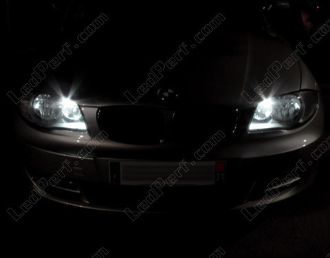 Led Standlichter Weiß Xenon BMW Serie 1 (E81 E82 E87 E88)