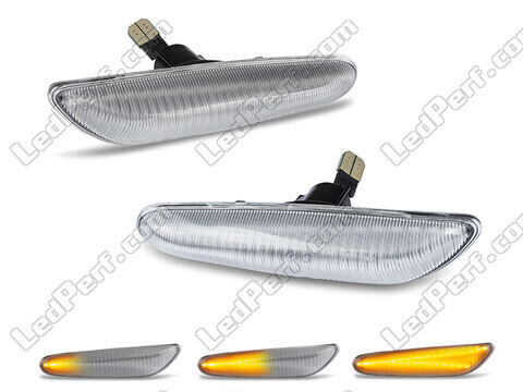 Sequentielle LED-Seitenblinker für BMW Serie 3 (E36) - Klare Version