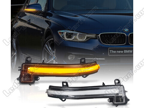 Dynamische LED-Blinker für BMW Serie 3 (F30 F31) Außenspiegel