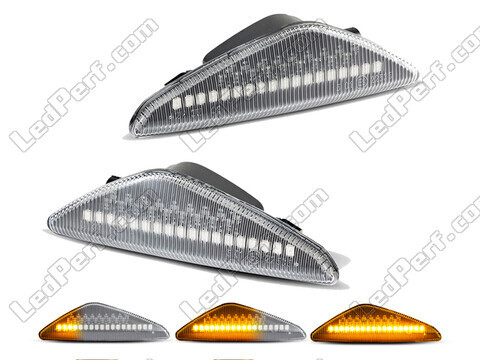 Sequentielle LED-Seitenblinker für BMW X5 (E70) - Klare Version