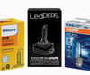 Original Xenon Lampe/Brenner für Citroen DS4, Die Marken Osram, Philips und LedPerf sind erhältlich in: 4300K, 5000K, 6000K und 7000K