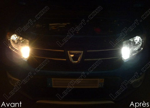LED Nightlights / Tagfahrlicht Dacia Sandero 2