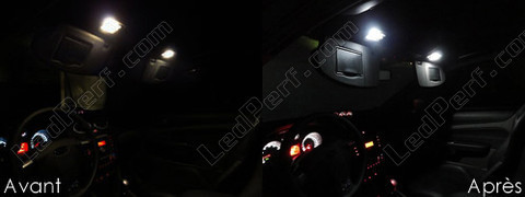LED-Spiegel für den Sonnenschutz Ford Focus MK2