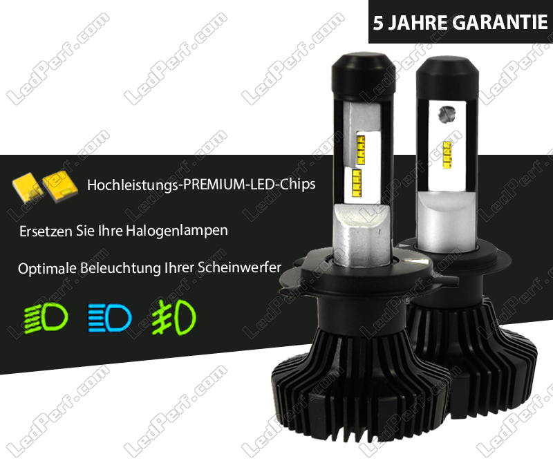 Hochleistungslampen-Kit Bi LED für die Scheinwerfer von Jeep Wrangler III ( JK) - 5 JAHRE GARANTIE und Lieferung versandkostenfrei!