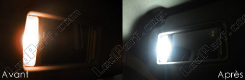 LED-Spiegel für den Sonnenschutz Mazda 3 phase 2