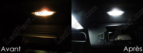 LED-Spiegel für den Sonnenschutz Mercedes Classe C (W204)