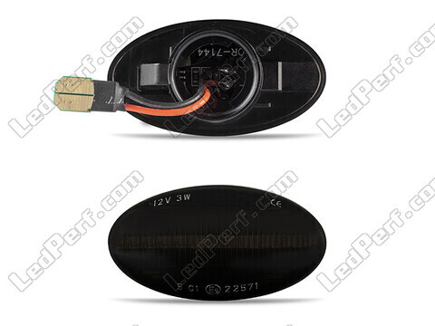 Stecker der dynamischen LED-Seitenblinker in rauchschwarz für Mini Cabriolet II (R52)