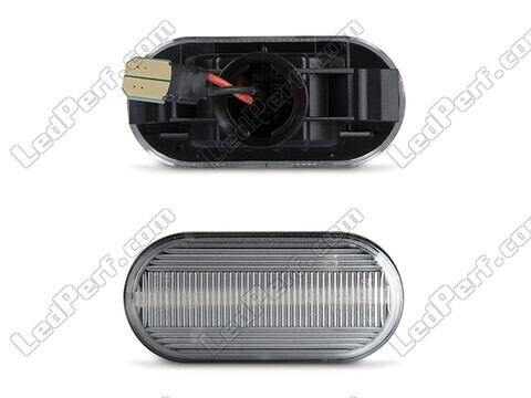 Stecker der sequentiellen LED-Seitenblinker für Nissan Navara D40 - Transparente Version