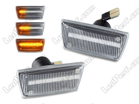 Sequentielle LED-Seitenblinker für Opel Adam - Klare Version