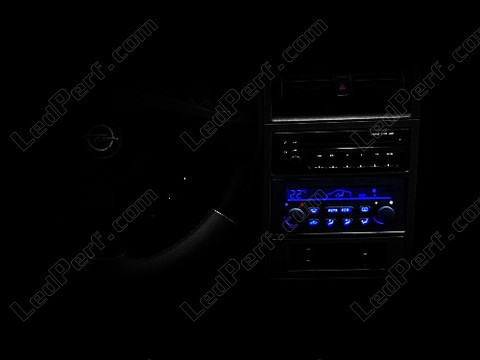 Led Automatische Klimaanlage blau Opel Corsa C